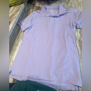 Purple gap polo shirt mens